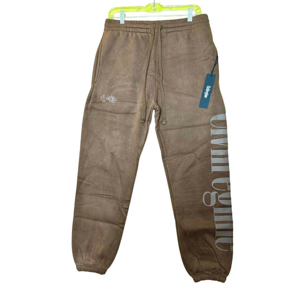 NWT - Civil Regime Men's Brown Joggers - Size Medium